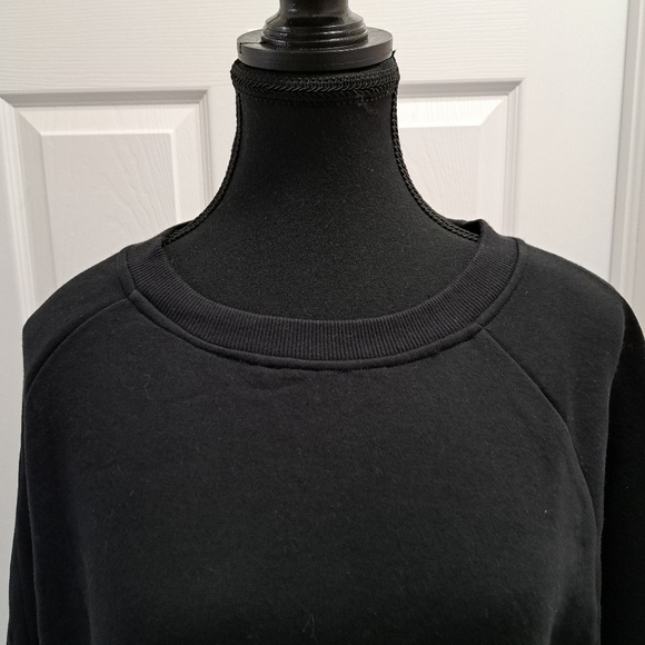 Parasuco Maternity Sweatshirt Black Crewneck Women's XXL - Picture 11 of 14